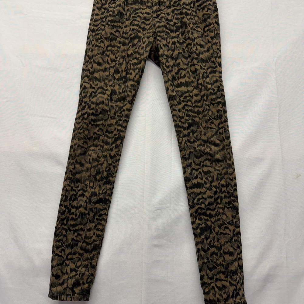 AG Adriano Goldschmied Womens Brown Jeans Skinny Fit Leg High Rise Pants 27R